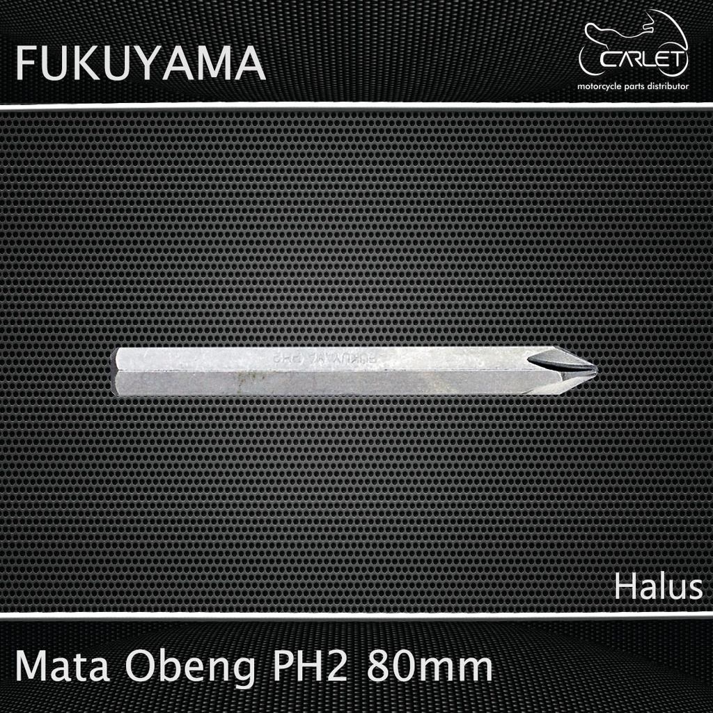 Fukuyama Mata Obeng PH2 80MM (Halus/Panjang)