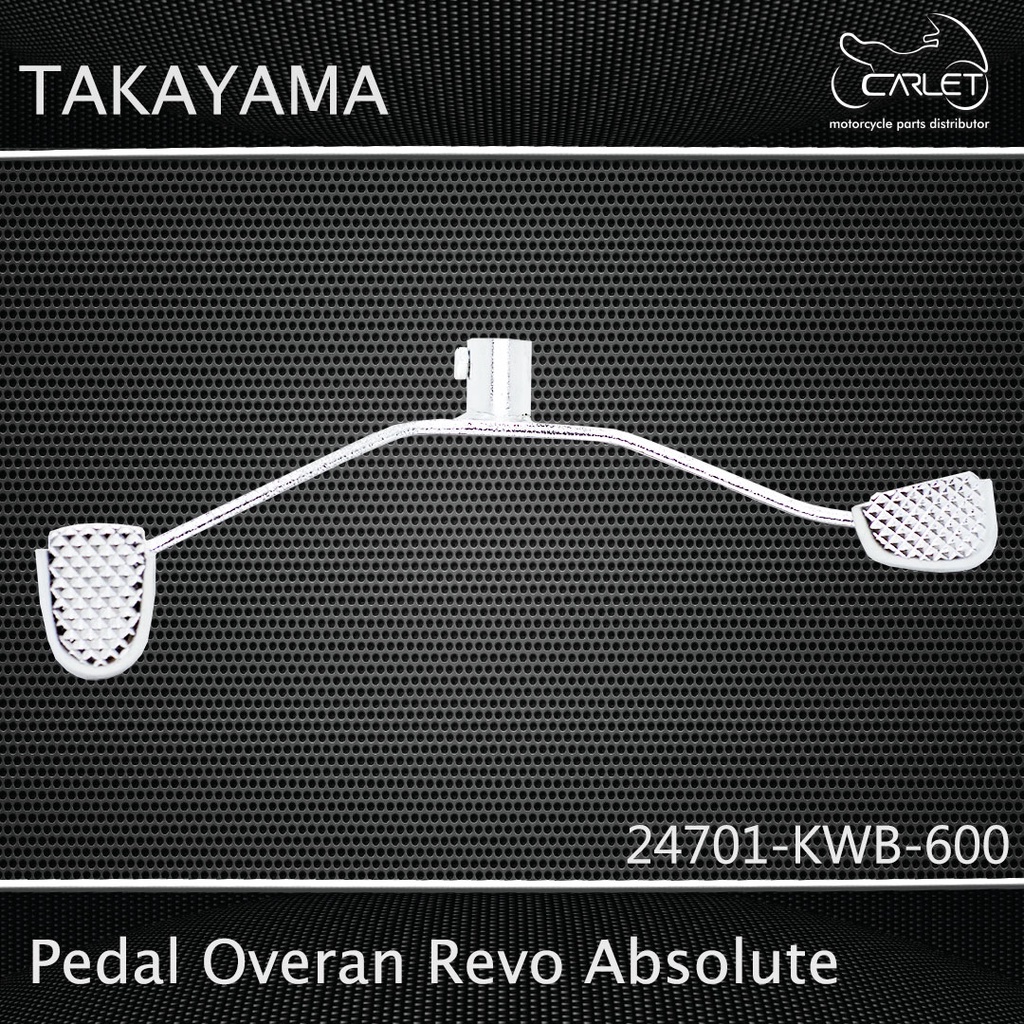 Takayama Pedal Overan 5mm Blade / Revo Absolute (Chrome)