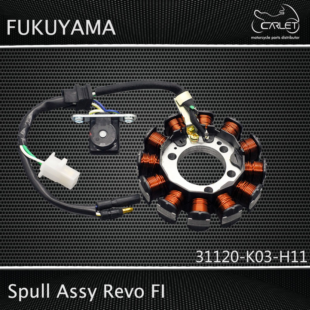 Fukuyama Spool Spull Stator Assy Komplit Revo FI