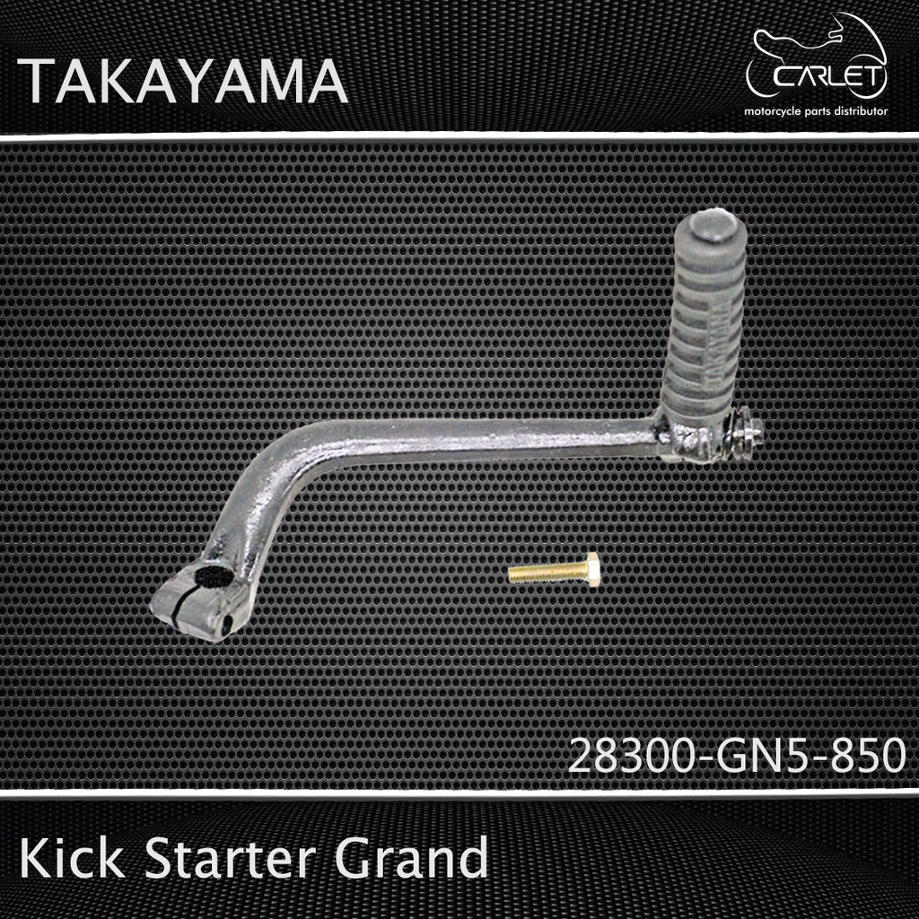 Takayama Kick Starter / Pedal Slah Grand (Black+Karet)