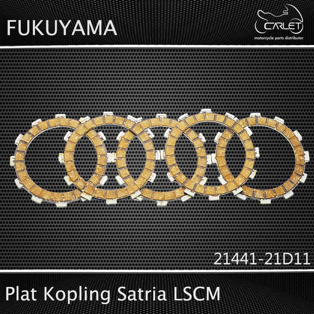 Fukuyama Plat / Kampas Kopling Satria LSCM / 6S (Press = 5 pcs)