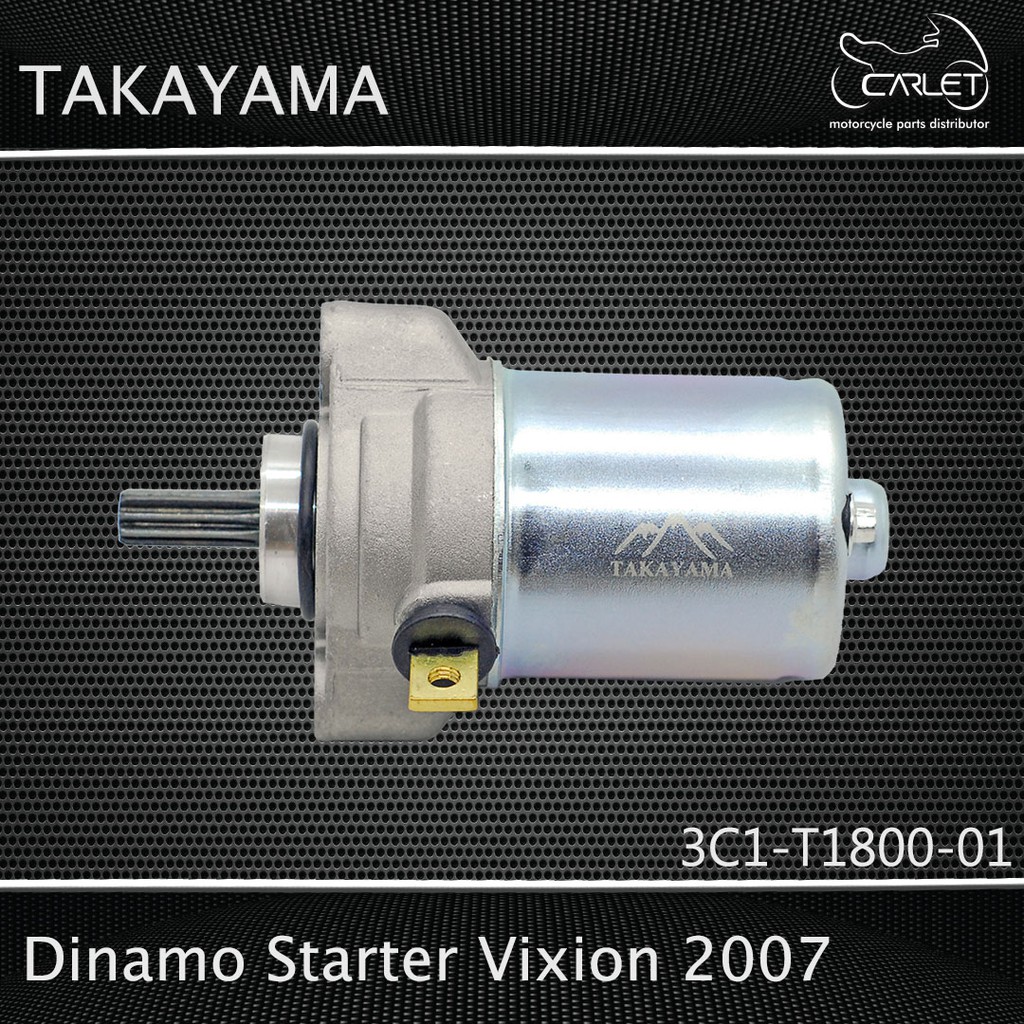 Takayama Dinamo Starter Assy + Kabel Jupiter MX New 13 / Vixion 07 / R15