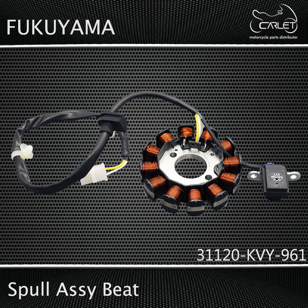 Fukuyama Spool Spull Stator Assy Komplit Beat / Scoopy Karbu