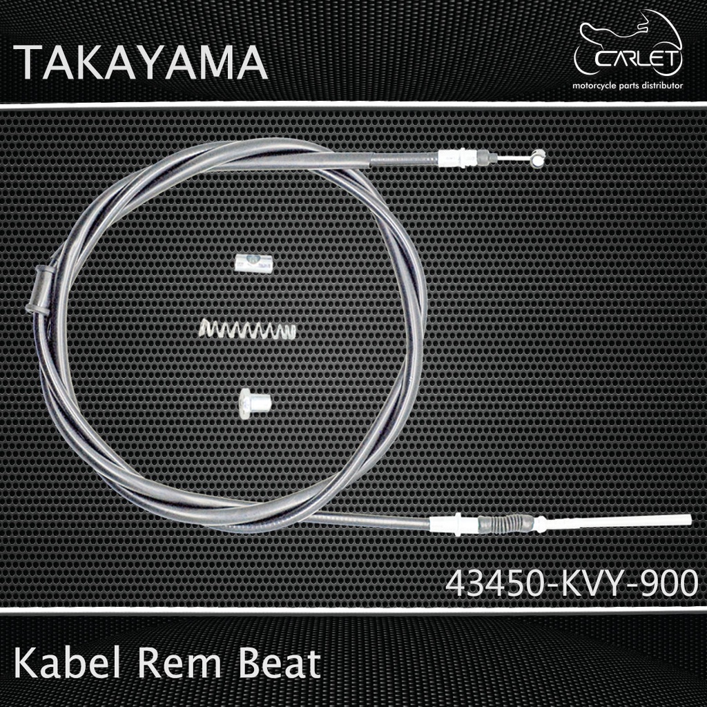 Takayama Kabel Rem / Brake Cable KVY Beat (Belakang)