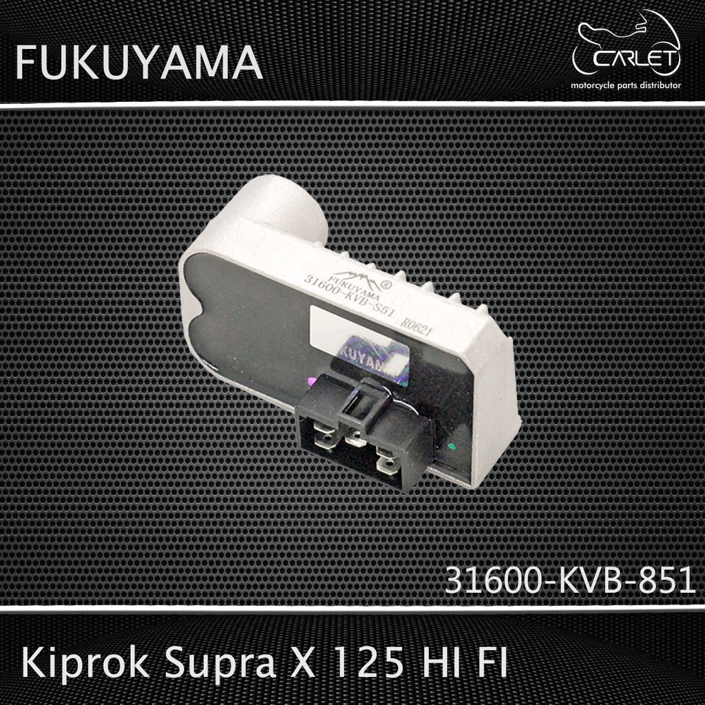 Fukuyama Kiprok / Regulator Supra X 125 (Helm In)