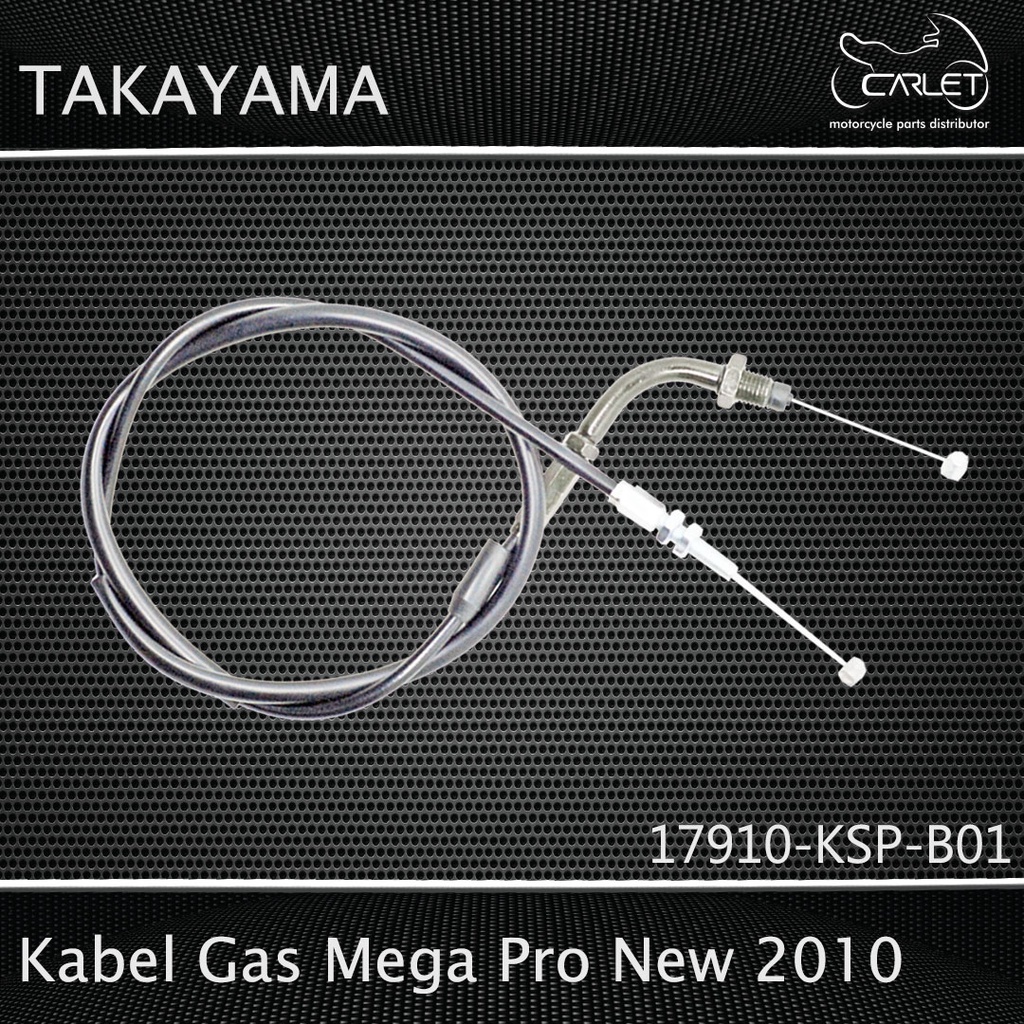 Takayama Kabel Gas / Throttle Cable Mega Pro New 10