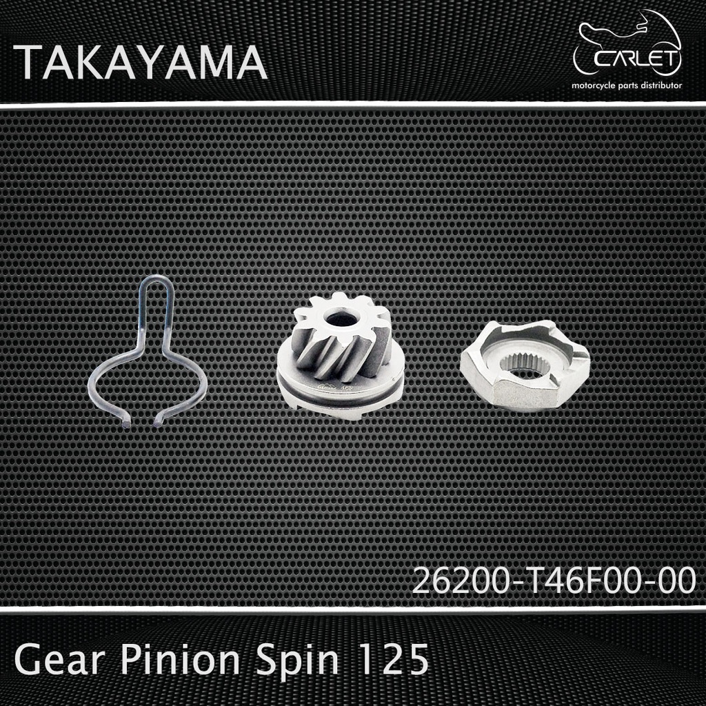 Takayama Gigi Pinion / Gigi Pinion Kick Starter Spin 125 (10T)