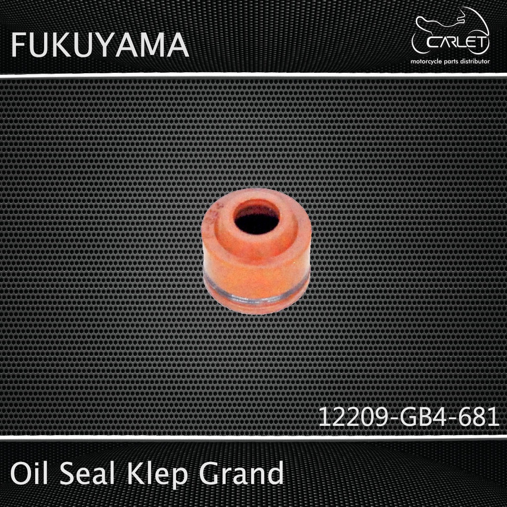 Fukuyama Oil Seal Klep (Press) Grand (Coklat)