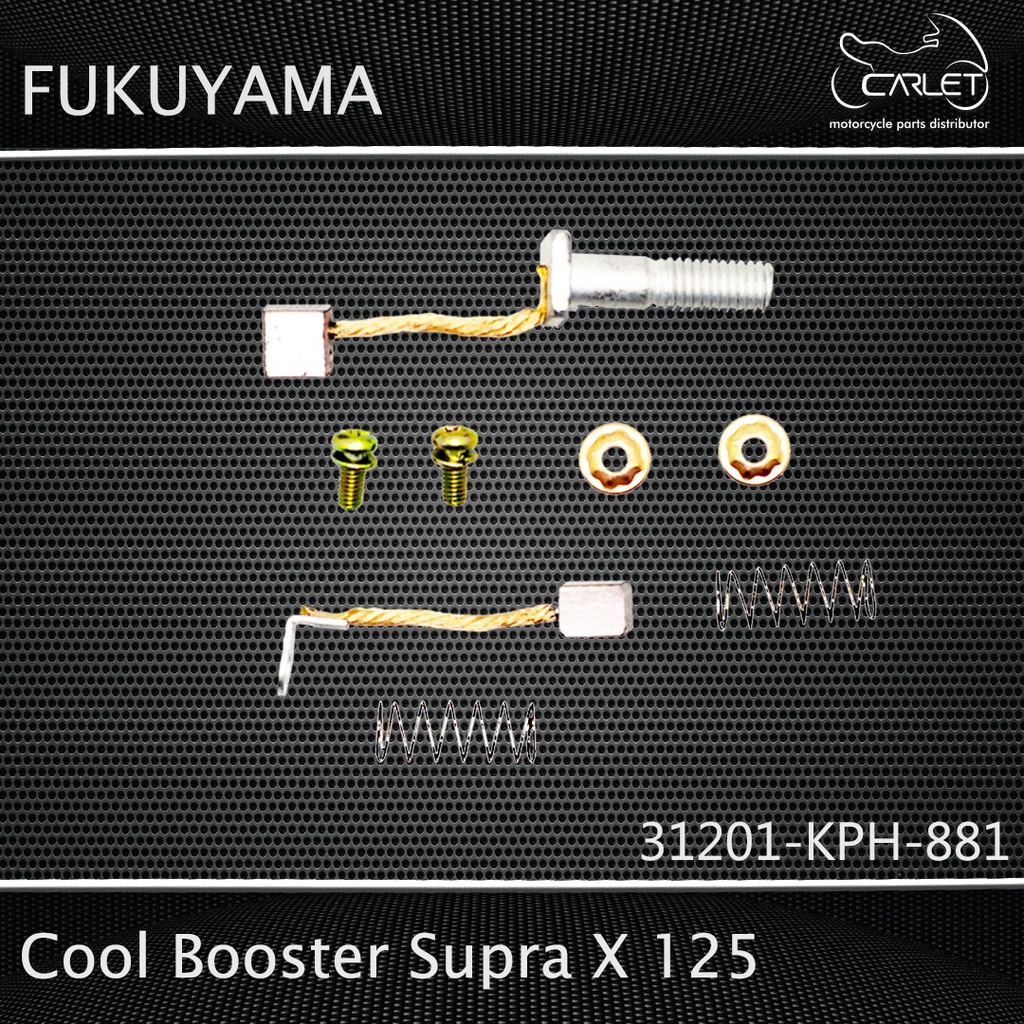 Fukuyama Cool Arang Booster Starter Karisma / Supra X 125