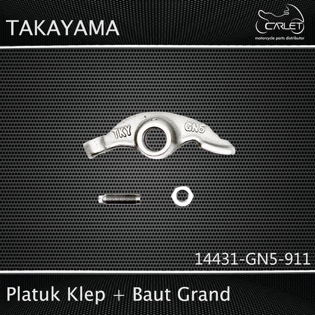 Takayama Pelatuk Klep / Rocker Arm / Templar + Baut Grand