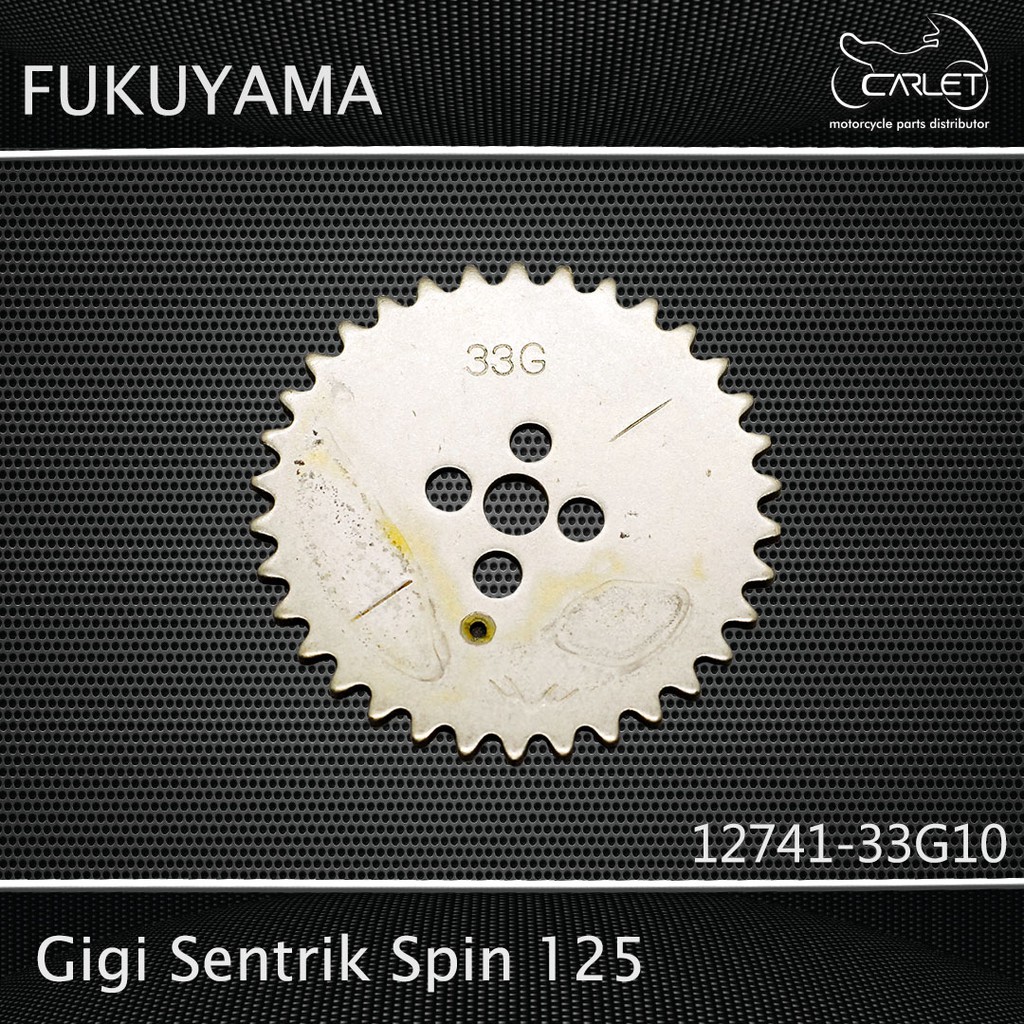 Fukuyama Gir Gear Rantai Teming / Gigi Sentrik Spin 125 (34T)