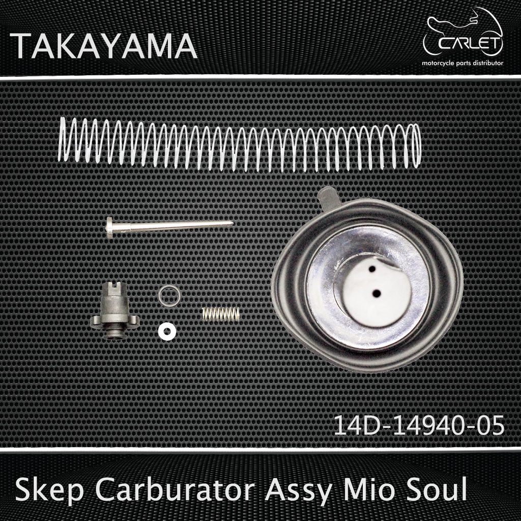 Takayama Skep Carburator Assy + Per Mio Soul (Vacum)