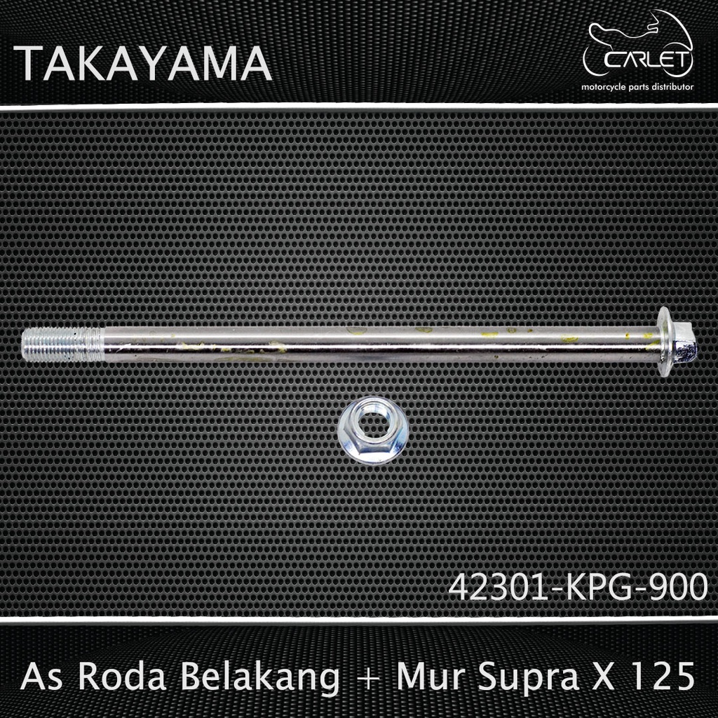 Takayama As Roda + Mur Supra Fit New 05 / KPH / Supra X 125 (Belakang)