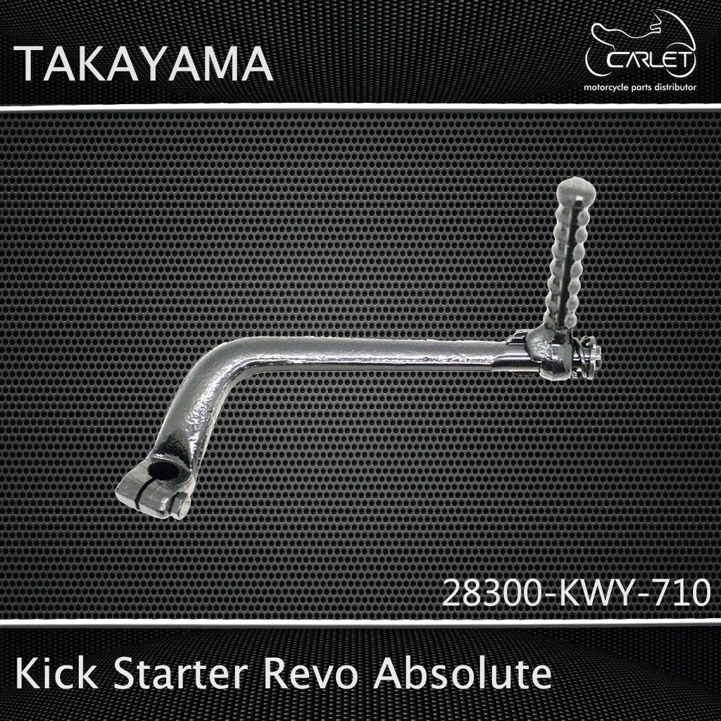 Takayama Kick Starter / Pedal Slah Blade/ Revo Absolute (Black)