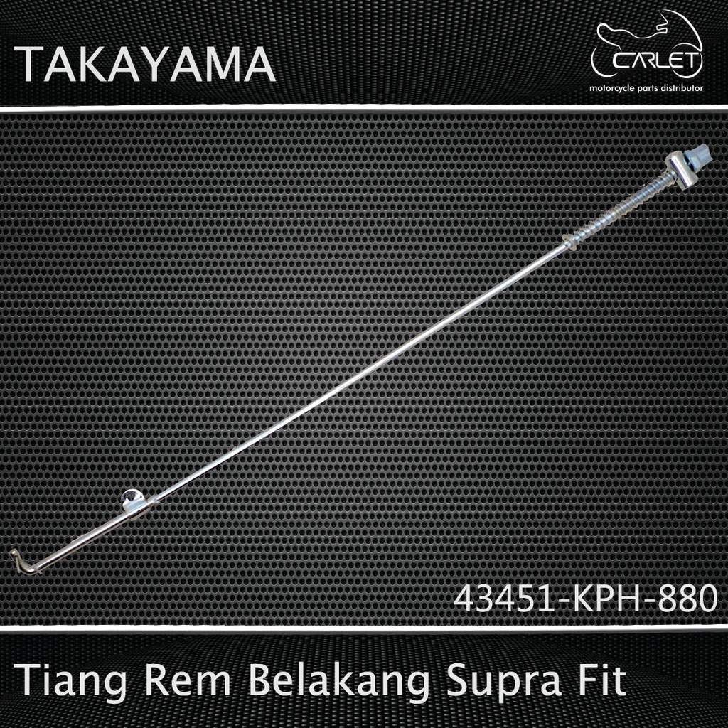 Takayama Tiang Kawat Rem Belakang Supra Fit (5.2mm)