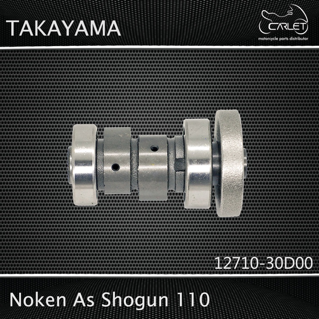 Takayama Noken As Assy / Cam Shaft Shogun 110 (2 Bearing, Plat)