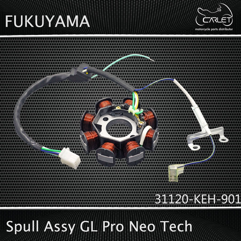 Fukuyama Spool Spull Stator Assy Komplit Pro NT / Neotek / Neotech