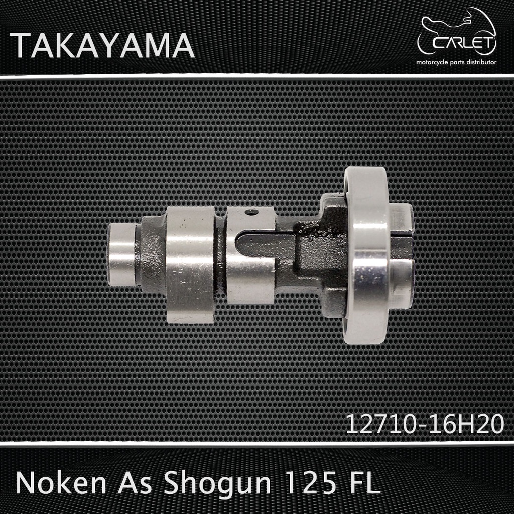 Takayama Noken As Assy / Cam Shaft Shogun 125 FL (1 Bearing)