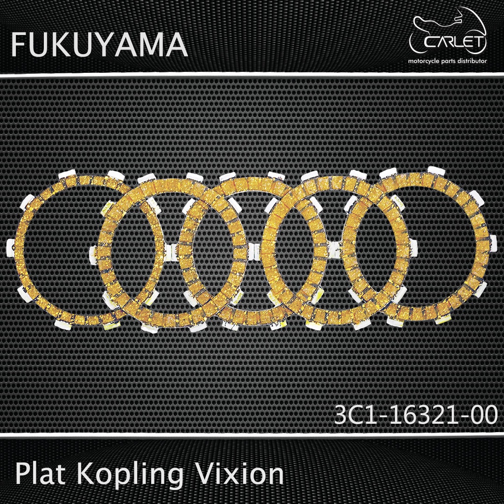 Fukuyama Plat / Kampas Kopling Vixion (Press = 5 pcs)