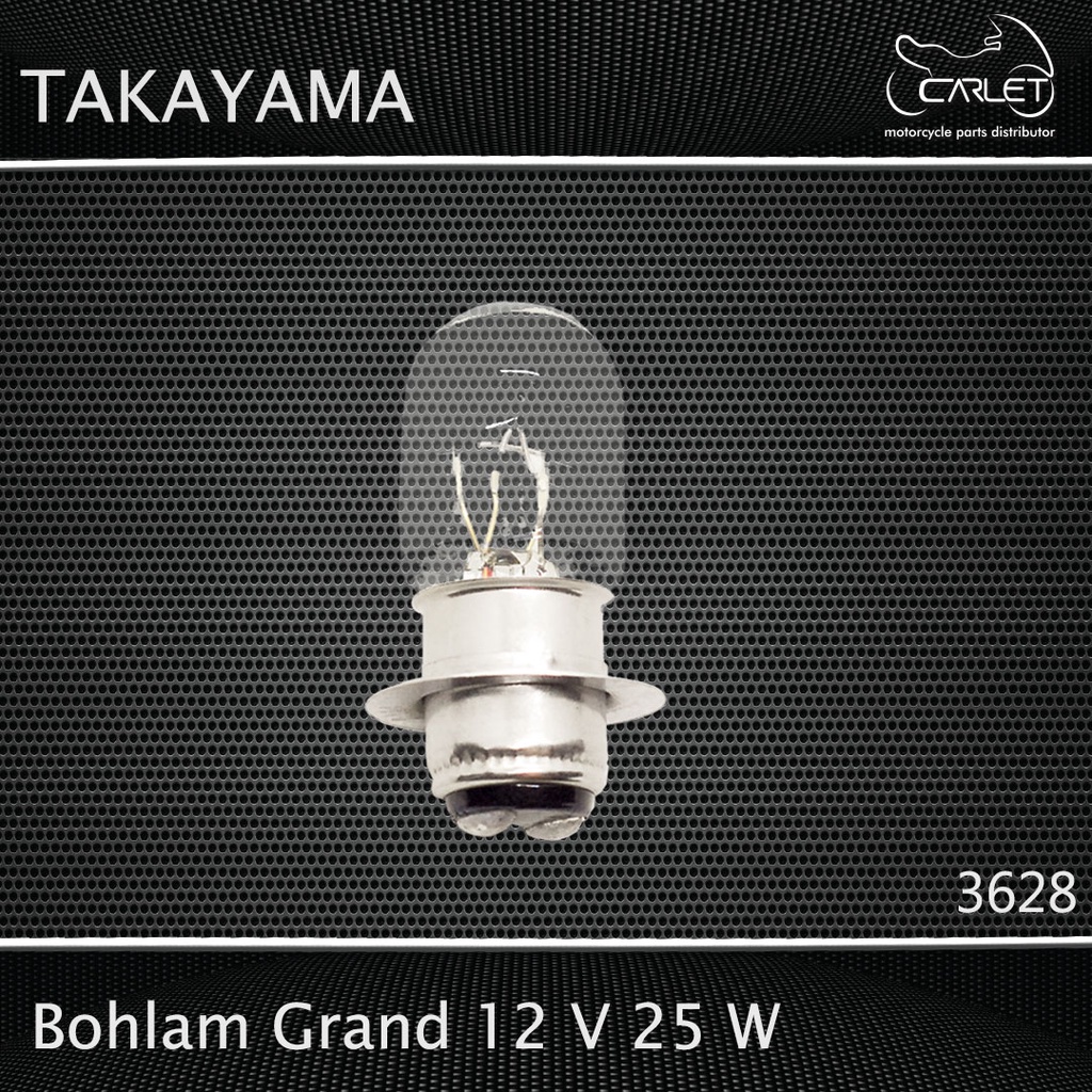 Takayama Bohlam Lampu Depan Mio J / Grand (25W)