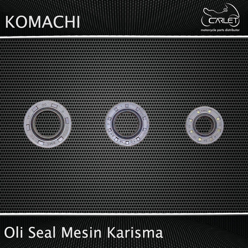 Komachi Oil Seal Mesin (3Pcs) Karisma