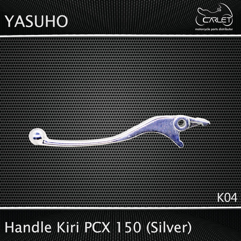 Yasuho Handle Handel Lever Silver K04 (Kiri) PCX 150 / 160 / HYBRID 2021