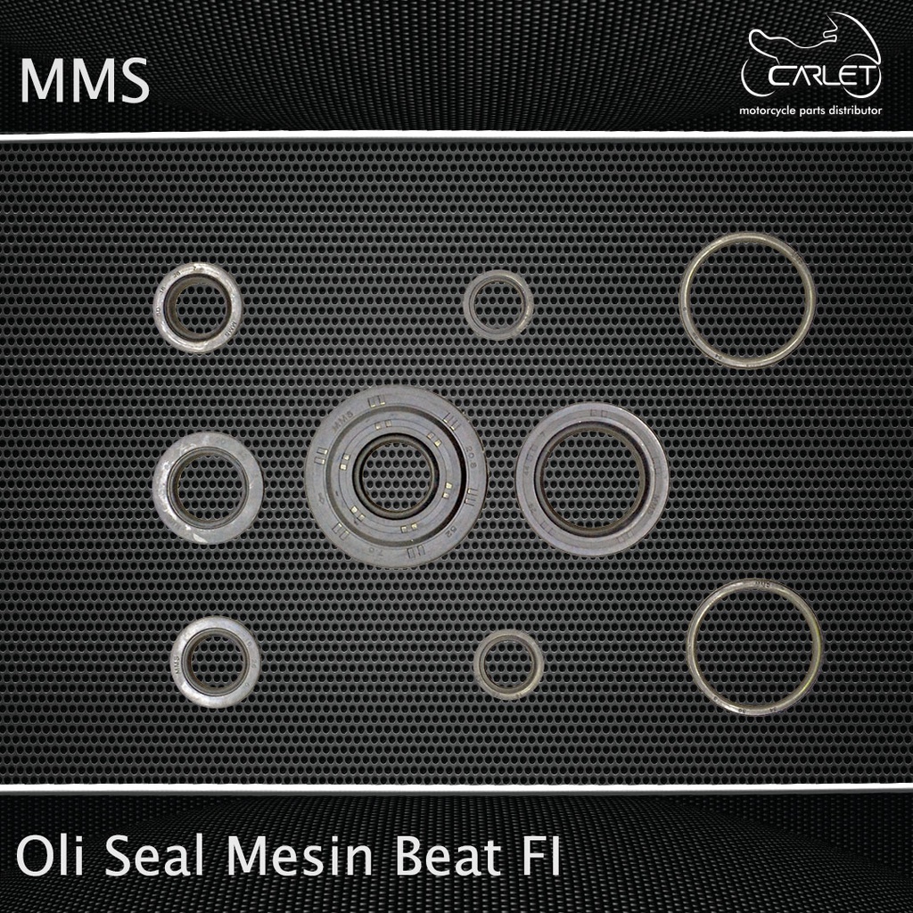 MMS Oil Seal Mesin (9Pcs) Beat FI / Scoopy / Spacy