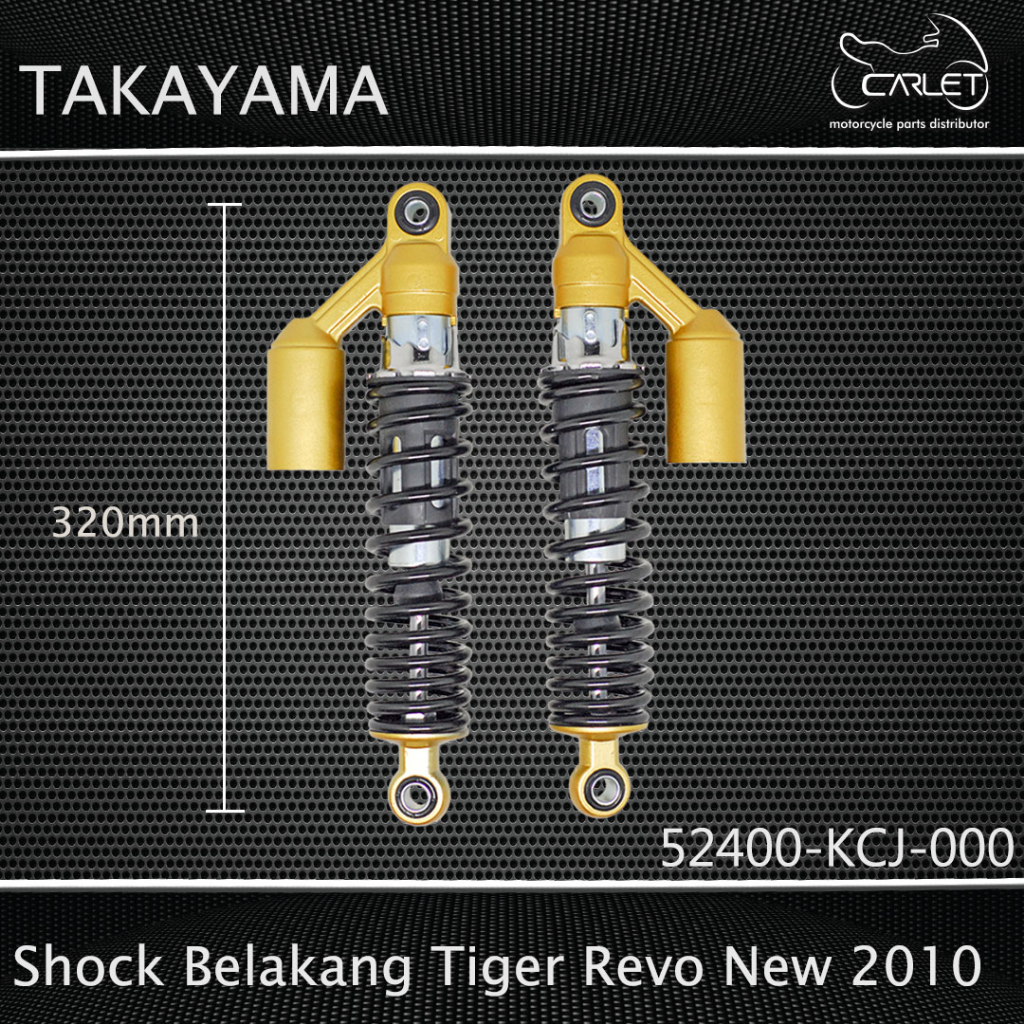 Takayama Shock Breaker Shockbreaker Belakang + Tabung Tiger Revo New 10