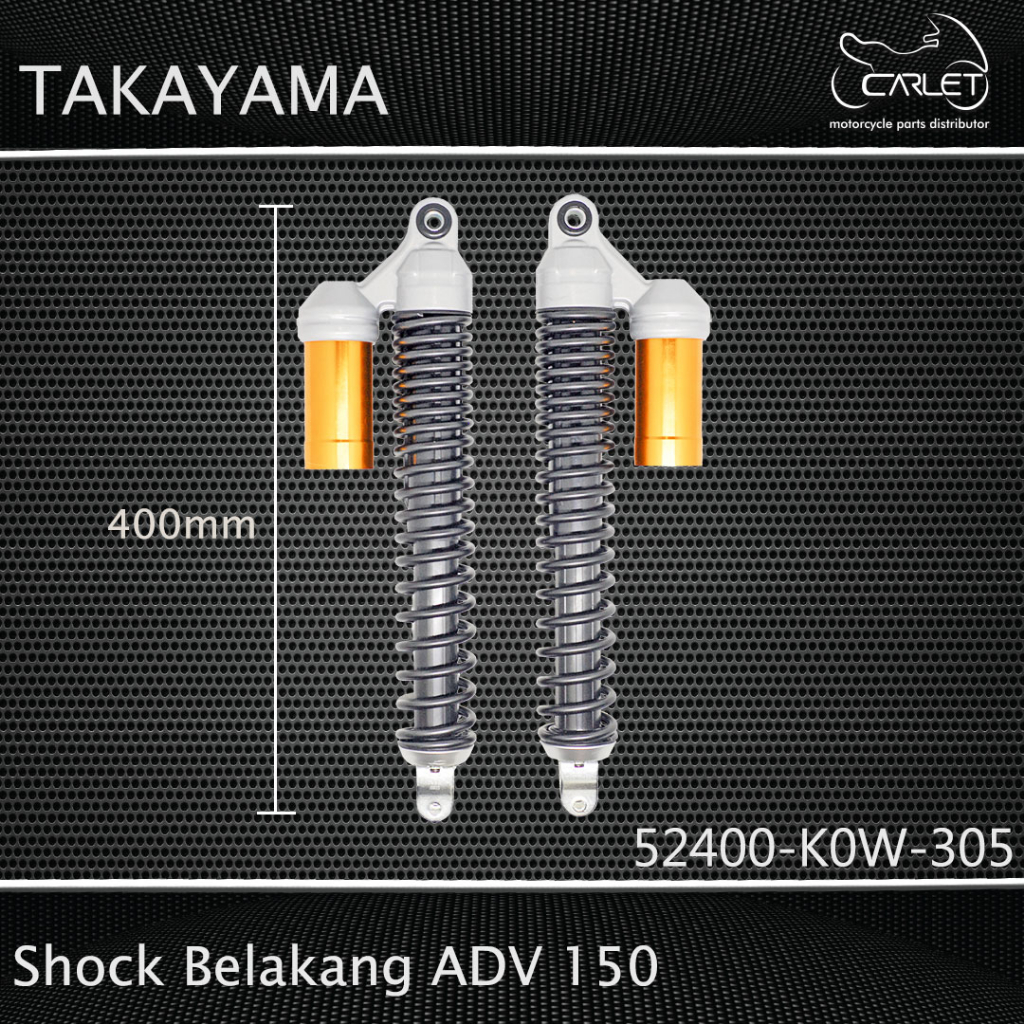 Takayama Shock Breaker Shockbreaker Belakang + Tabung ADV 150