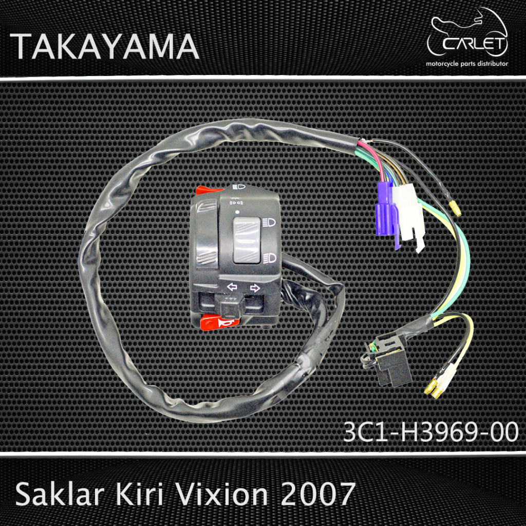 Takayama Saklar / Switch Holder Kiri (L/H) Vixion 07