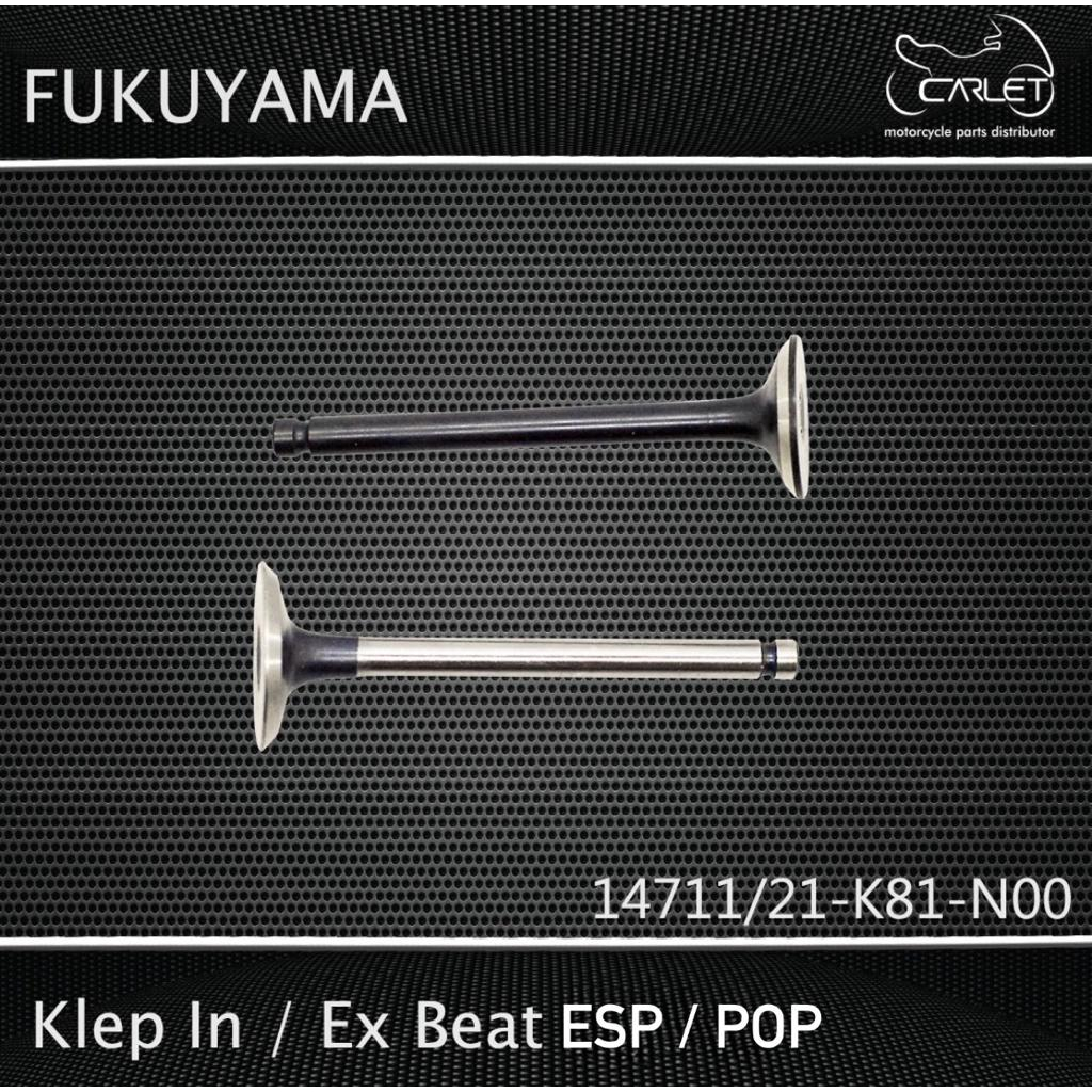 Fukuyama Klep In / Ex K81 Beat POP / PGM FI