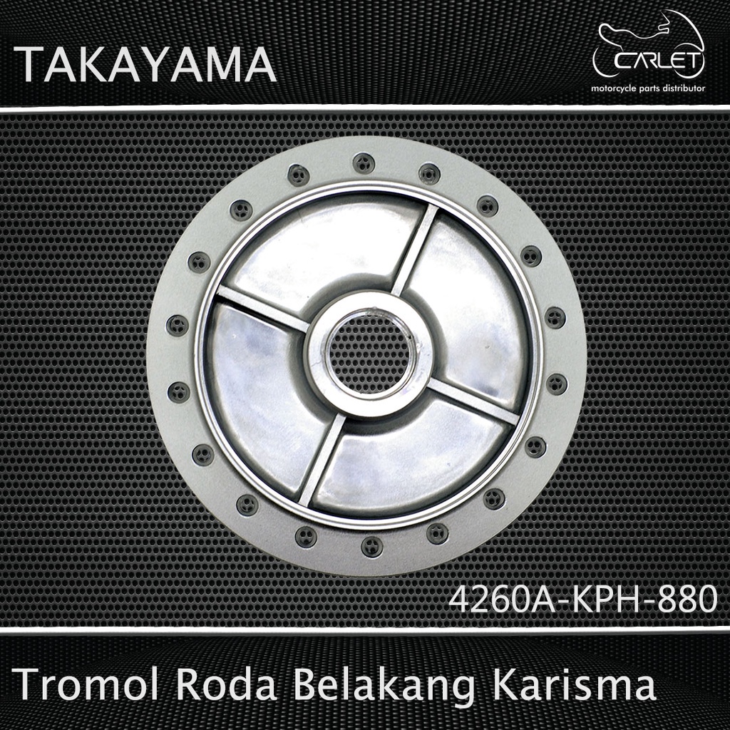 Takayama Tromol Roda Belakang Karisma