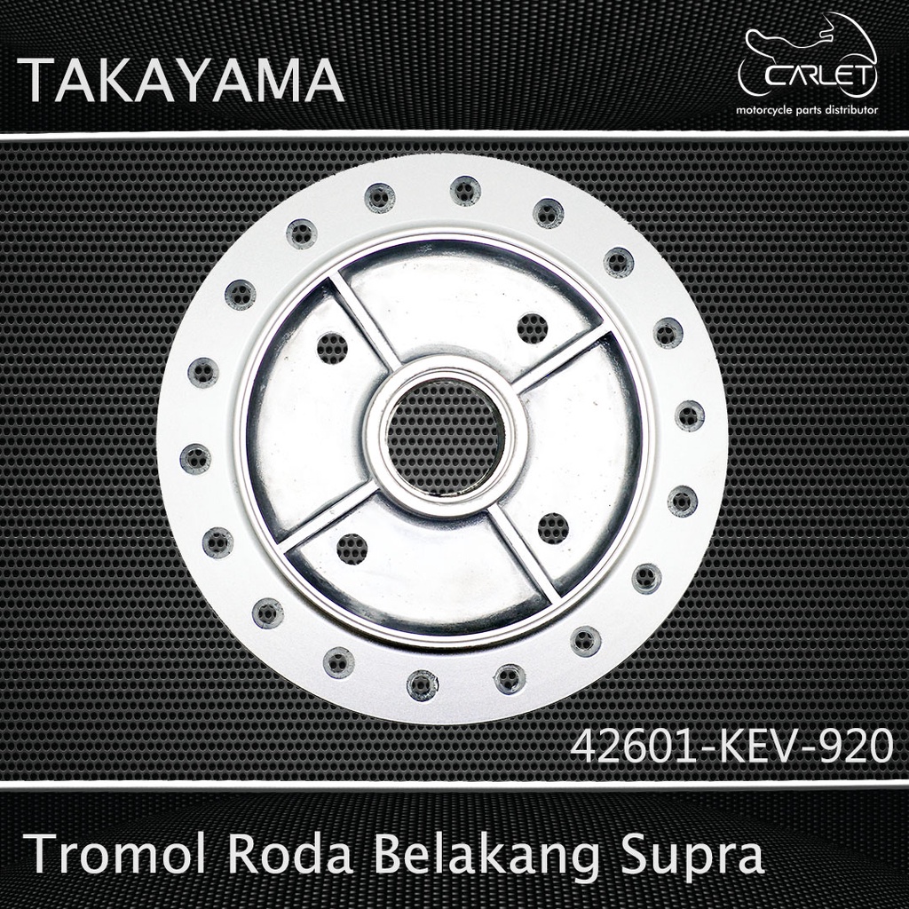 Takayama Tromol Roda Belakang Supra