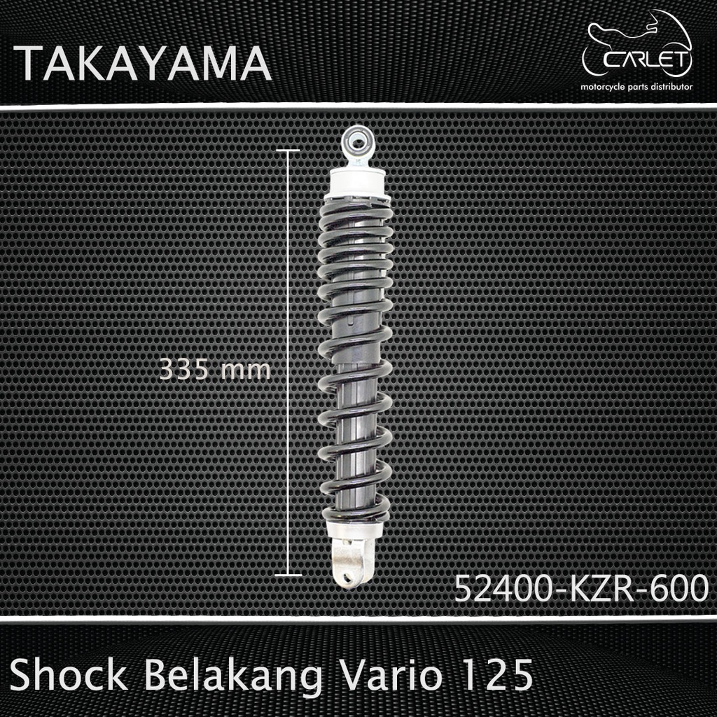 Takayama Shock Breaker Shockbreaker Belakang Vario 125 (KZR)