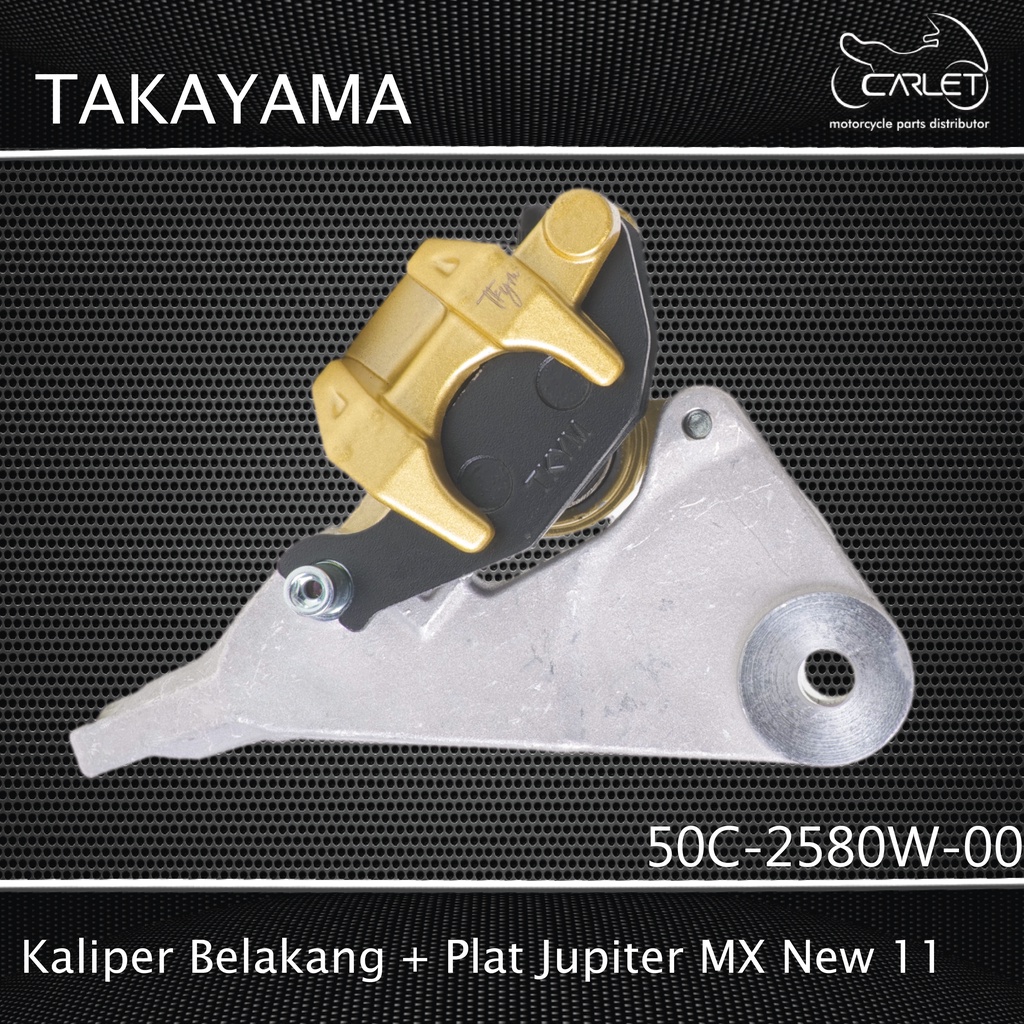 Takayama Kaliper Belakang + Plat Jupiter MX 11