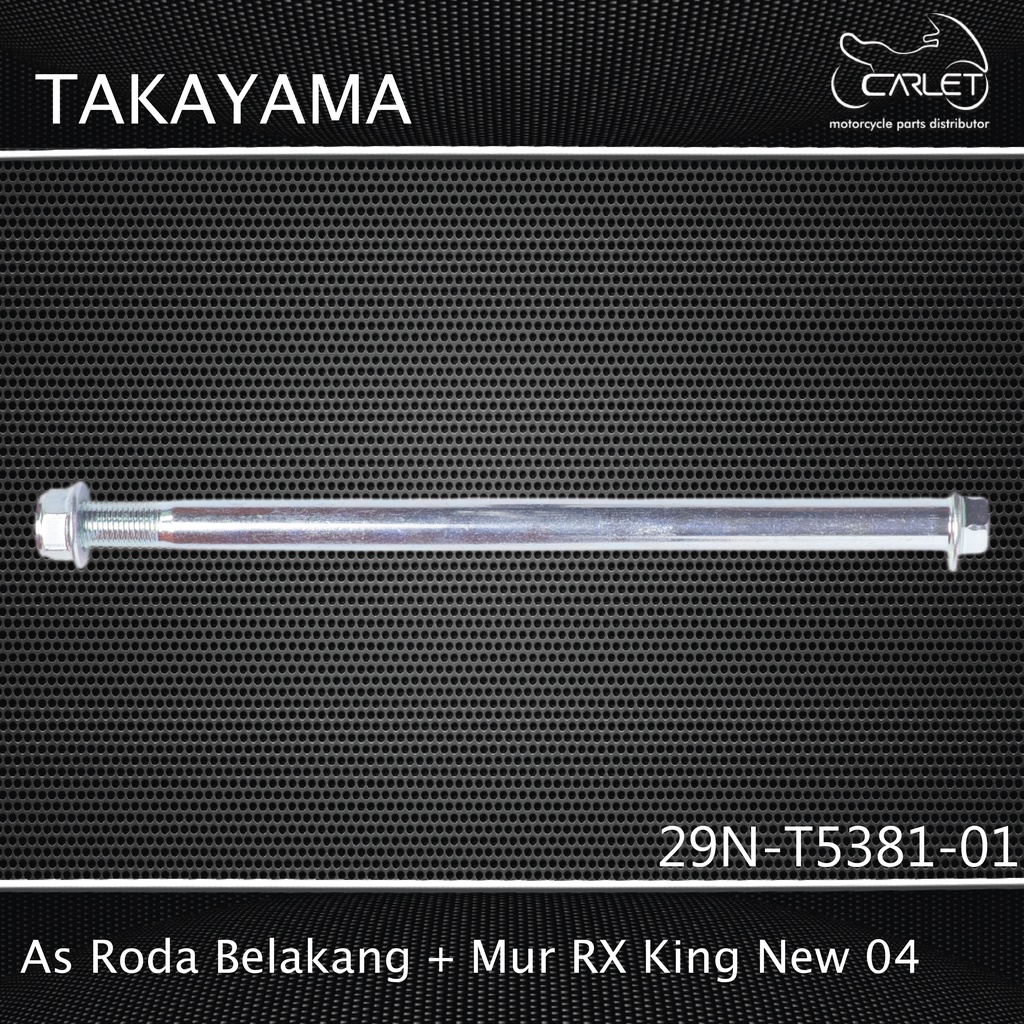 Takayama As Roda + Mur RX King New 04 (Belakang)