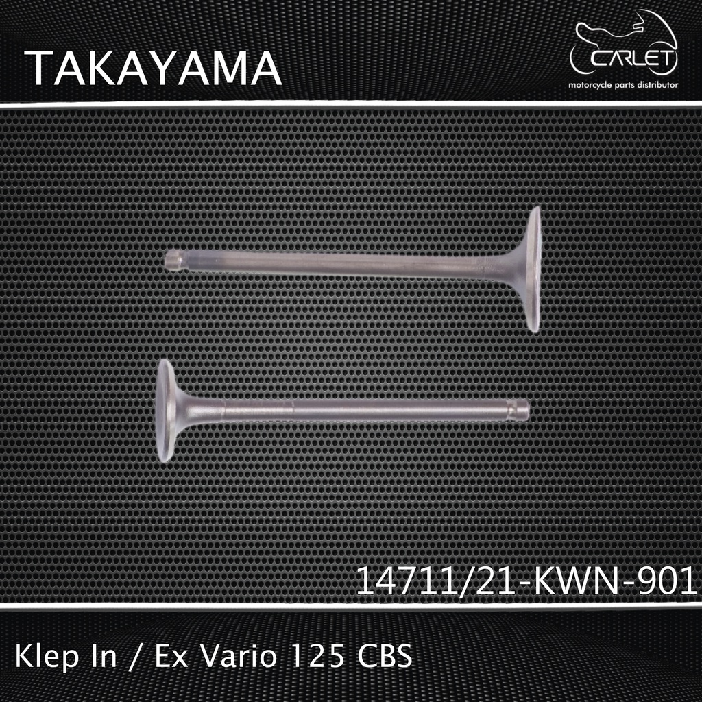 Takayama Klep In / Ex Vario 125 CBS