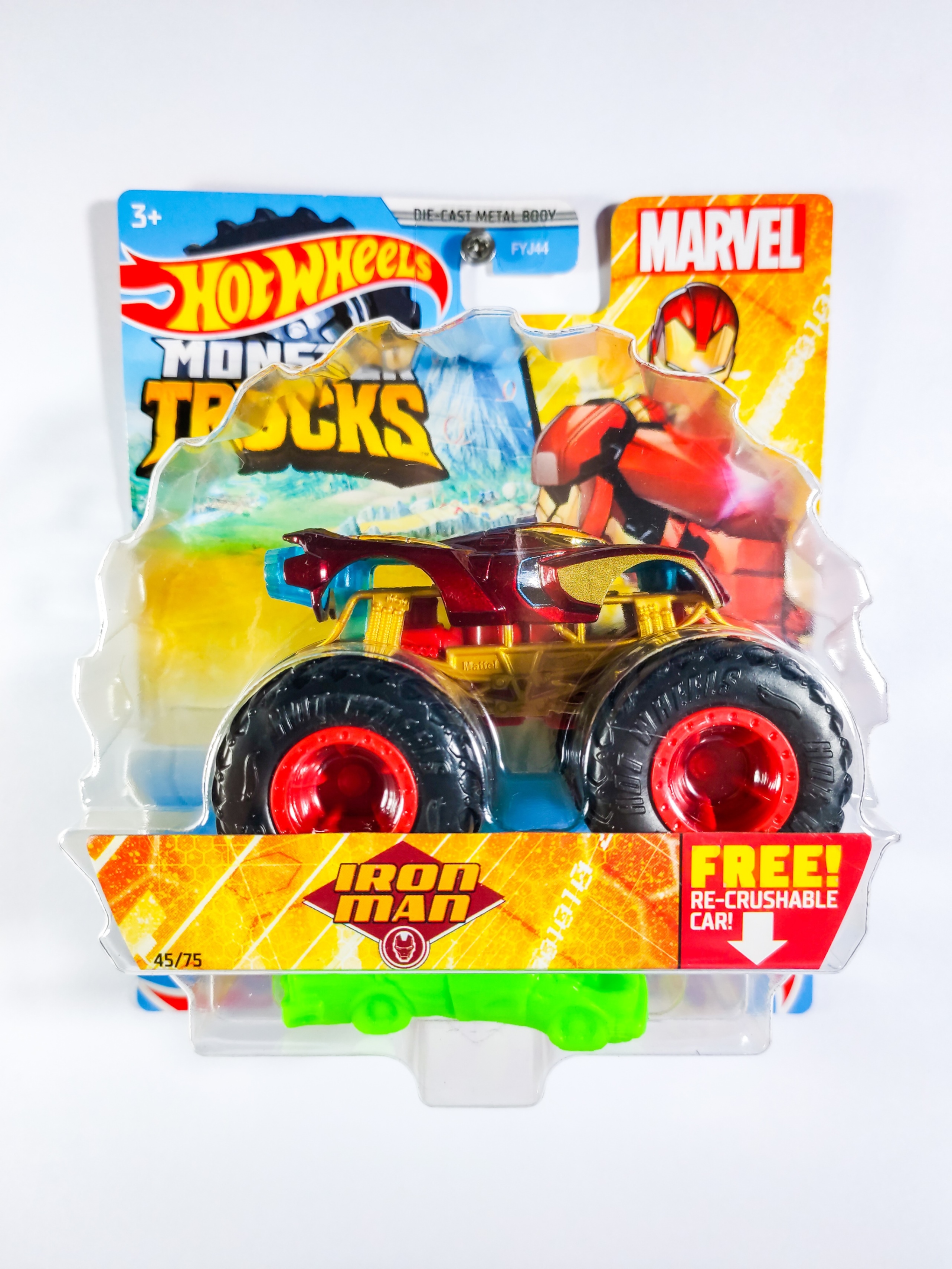 iron man monster jam truck